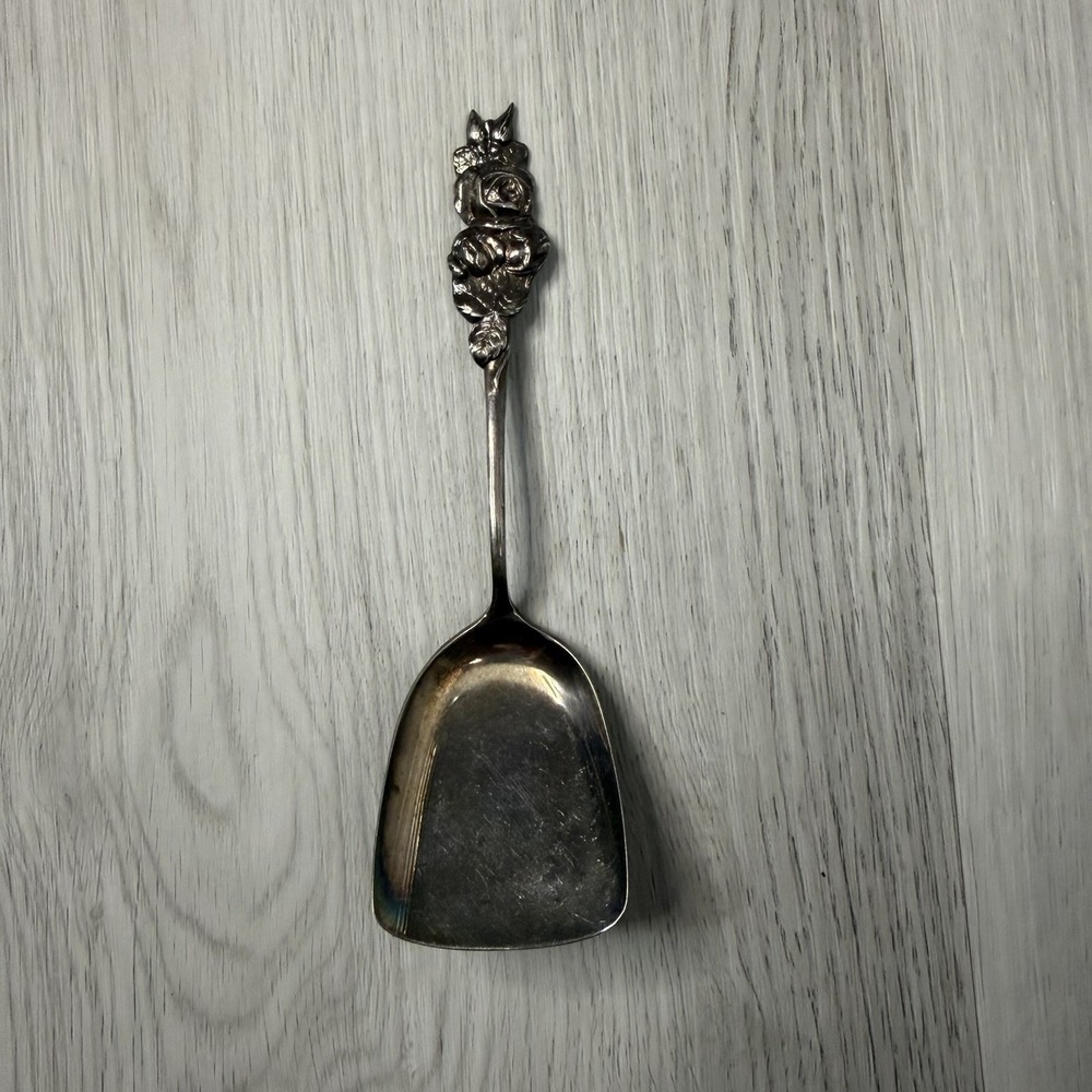 Reed & Barton Harlequin Tea Rose Silverplate Bon Bon Nut Sugar